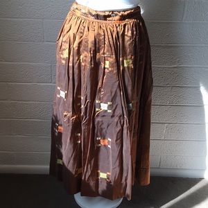 India drawstring skirt with shawl